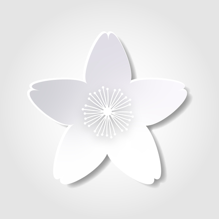 Cherry Blossom Spring Flower Iconのイラスト素材