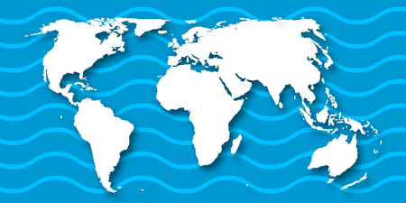 World map Continental backgroundのイラスト素材