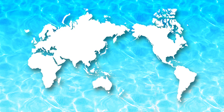 World map Continental backgroundのイラスト素材