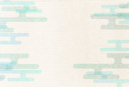Clouds summer Japanese paper backgroundのイラスト素材