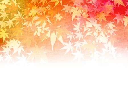 Autumn leaves maple leaves backgroundのイラスト素材