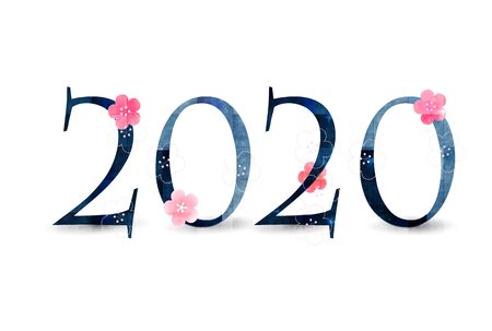 mouse New year's card Character iconのイラスト素材