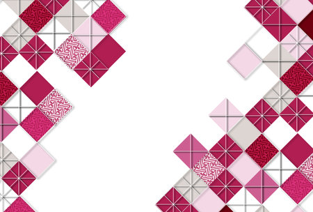 Japanese paper New Year's card pattern background
