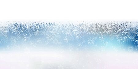 Snow Christmas Winter sky backgroundのイラスト素材