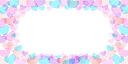 Valentine's Day Heart Cute Backgroundのイラスト素材