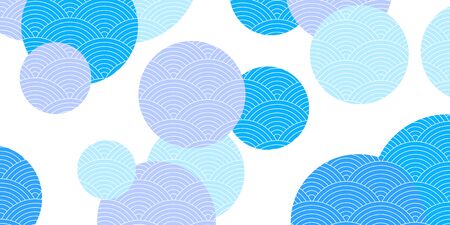 Polka dot summer paper backgroundのイラスト素材