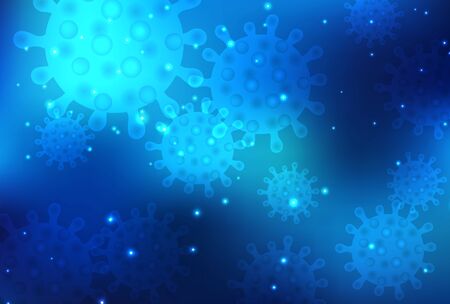 Corona virus world fashion backgroundのイラスト素材