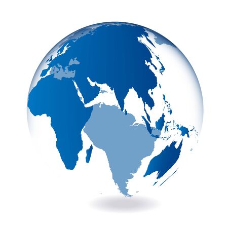 Earth World Map Sphere Iconのイラスト素材