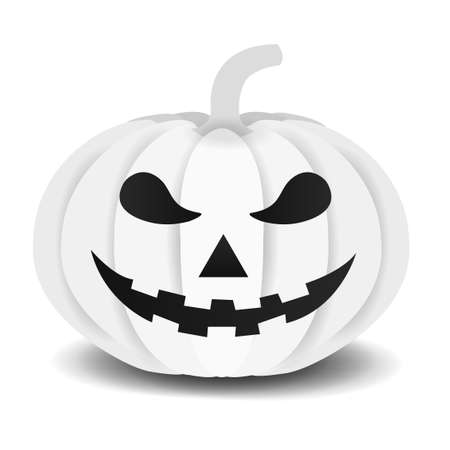 Halloween pumpkin haunted autumn iconのイラスト素材