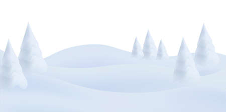 Christmas snow winter light backgroundのイラスト素材