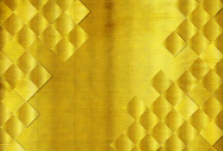 Gold New Year card Japanese paper background