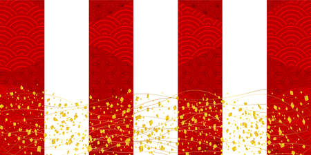 First sale sale red and white backgroundのイラスト素材