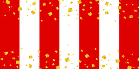 First sale sale red and white backgroundのイラスト素材