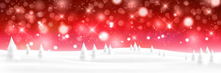 Christmas snow winter star backgroundのイラスト素材