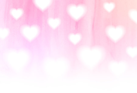 Valentine Heart Event February Backgroundのイラスト素材