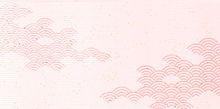 Spring Japanese pattern pattern Japan backgroundのイラスト素材
