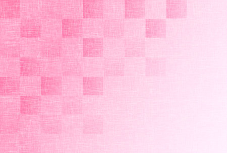 Spring Japanese pattern pink backgroundのイラスト素材
