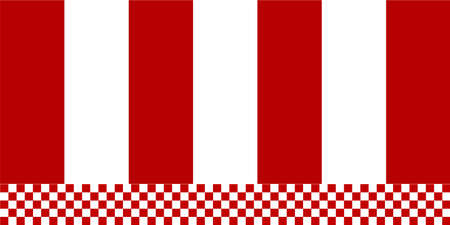 New Year red and white first sale backgroundのイラスト素材
