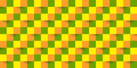 Colorful solid geometry summer background