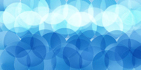 Swirl blue summer pattern backgroundのイラスト素材