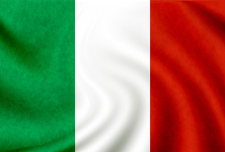 Italy Country National flag iconのイラスト素材