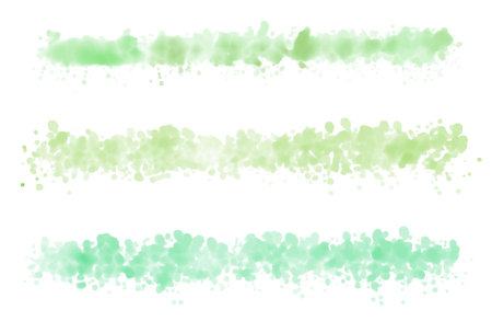 Brush watercolor color line iconのイラスト素材