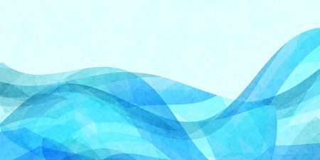 Sea summer Japanese pattern backgroundのイラスト素材