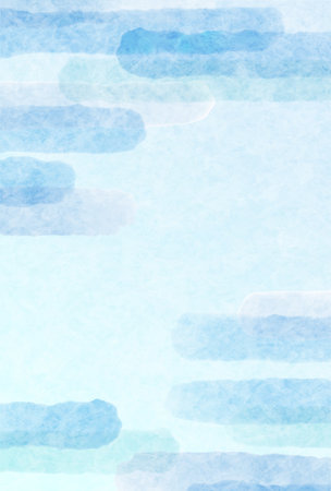 Sea summer Japanese pattern backgroundのイラスト素材
