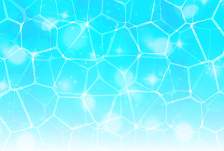 Sea water surface summer backgroundのイラスト素材