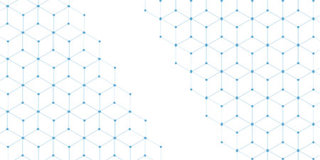 Technology network business science background
