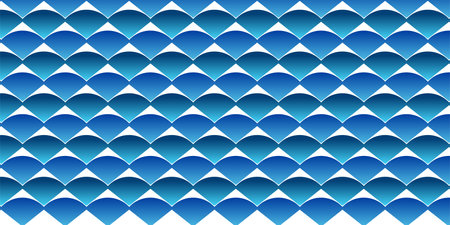 Wave sea Japanese pattern backgroundのイラスト素材