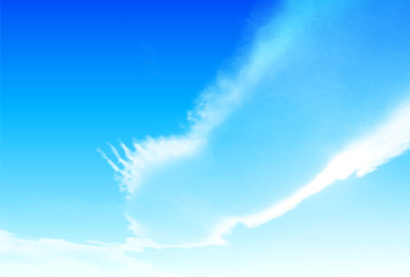 blue sky cloud landscape background