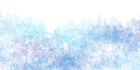 Blue Watercolor Japanese Pattern Backgroundのイラスト素材