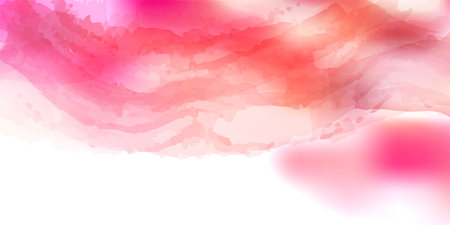Autumn Spring Watercolor Japanese Pattern Backgroundのイラスト素材