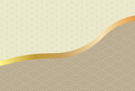 Japanese Pattern Nengajo Pattern Backgroundのイラスト素材