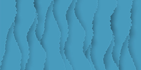 Nami Silhouette Japanese Pattern Backgroundのイラスト素材