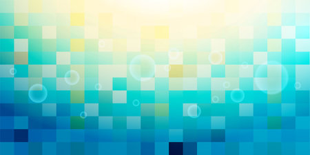 Blue Technology Dot Background Textureのイラスト素材