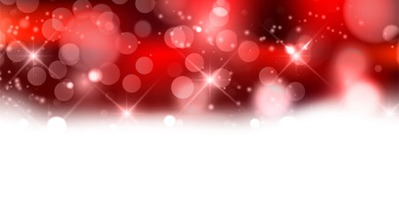 Christmas Snow Winter Landscape Backgroundのイラスト素材