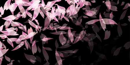 Cherry Blossoms Spring Petals Backgroundのイラスト素材
