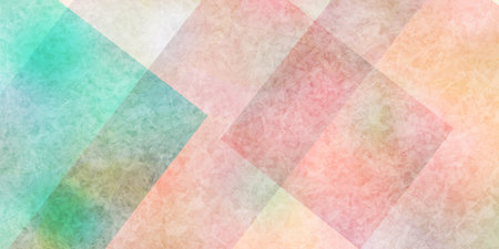 colorful spring cute pattern backgroundのイラスト素材