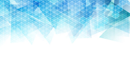 Blue Japanese Pattern Technology Backgroundのイラスト素材