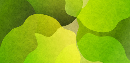 colorful green cute pattern background