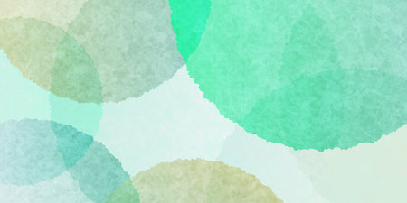 fresh green Japanese paper watercolor backgroundのイラスト素材