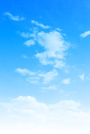 Sky Cloud Nature Landscape Backgroundのイラスト素材