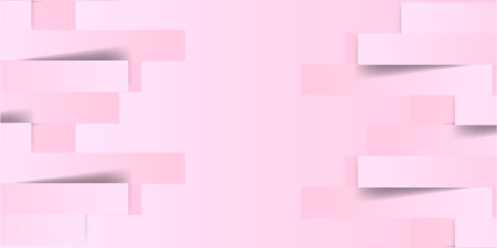 pink sticky silhouette paper backgroundのイラスト素材