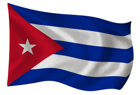 Cuba Country Flag World Iconsのイラスト素材