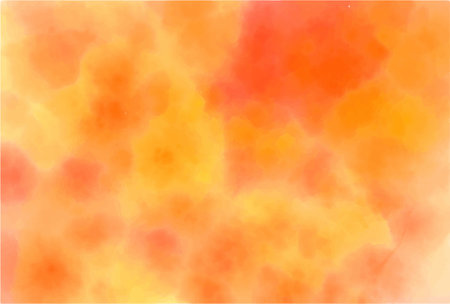watercolor orange Japanese paper backgroundのイラスト素材