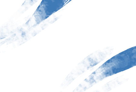 Nami Blue Japanese Pattern Curved Backgroundのイラスト素材