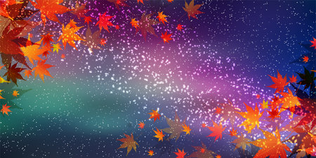 Autumn Leaves Leaves Autumn Backgroundのイラスト素材