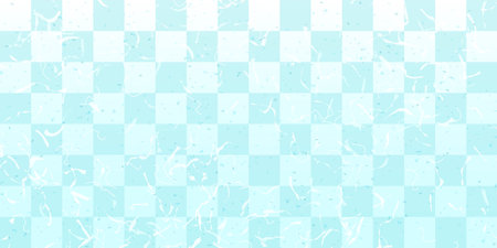 Japanese Pattern Blue Pattern Backgroundのイラスト素材